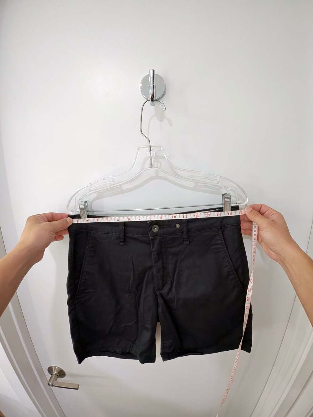 Rag & Bone Men's Black Chino Shorts Size 30 - Picture 3 of 7